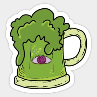 Green Magic Tankard RPG Sticker